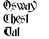 Custom Osway Chest tat