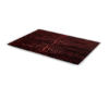 red zebra rug