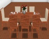 (T)Cream/wood dining