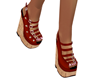 Ohana Red Wedges