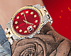 Iced Rollie Watch & Ring