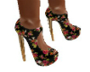 Rockabilly Rose Skull H