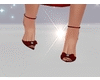 Red Hot Bow Heels