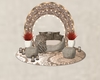 Oriental Loveseat Beiges