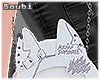 White Meow Bag