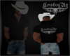 (J)CowboyUp Muscle Shirt