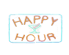 happy hour sign