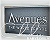 ❤ Avenues Sign v2