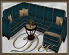 Teal Sectional