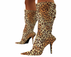 Mock Leopard Boots
