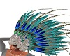 pup's peacock headdress