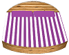 simple bed purple