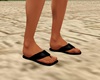 LC Black Summer Sandals
