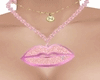 Lips Jewel Set Pink