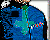 jacket heart blue