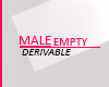 Male / empty derivable