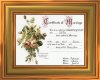 Wedding Certificate