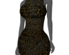 golden black party wear