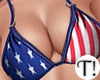 T! 4th July Bikini Top