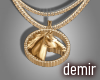 [D] Ken gold necklace