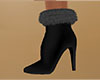 Ankle Boots Gray Fur (F)