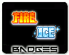 Fire and Ice Badge Set