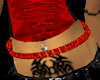 Fire Ruby Belly Chain
