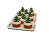 xmas tree cupcake