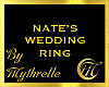NATE'S WEDDING RING