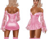 Pink Silk Club Dress RLL