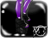 [MJ] PVC Boots Purple