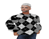 Male Argyle Sweater