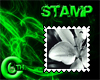 6C White Flower Stamp