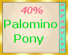 !D Palomino Pony