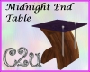 C2u Midnight End Table