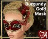 .a Mask Burgundy Gold