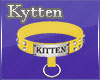 -K- Kitten Yellow Collar