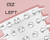 !!D Ankle Spike White L