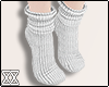 ☾ White socks