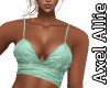 AA Mint Glitter Crop