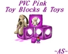 PVC Pink Kids Toys