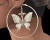 MARIPOSA HOOPS GOLD