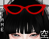 空 Glasses Red 空