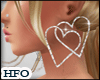 HF:earrings hart lov
