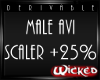 Wicked M Avi Scaler +25%