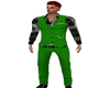 Green suit
