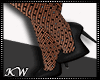 KW- Black Netted Shoes