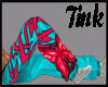 Dustep Butterfly teal