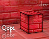 Red Brick Sitting Box