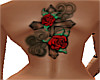 D!Cross~N~Roses Back Tat
